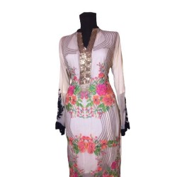 Indiai felső SOK-SOK HÍMZÉSSEL