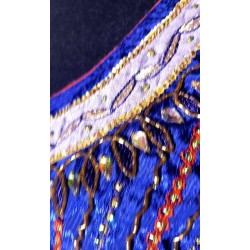 Varázslatos indiai 2 részes szett gyöngyös-köves díszítéssel