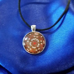 MANDALA cabochon nyaklánc