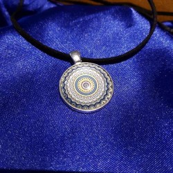 MANDALA cabochon nyaklánc