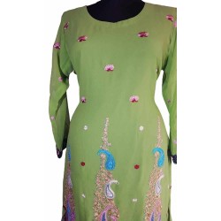 Hímzéssel teli Indiai Felső