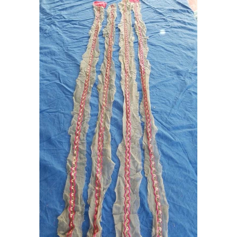 Ruhadíszek - Hímzés dekor csík csomag 9000mm