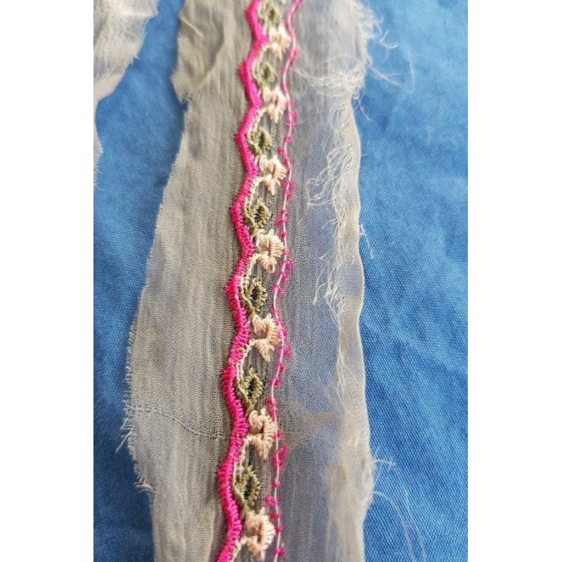 Ruhadíszek - Hímzés dekor csík csomag 9000mm