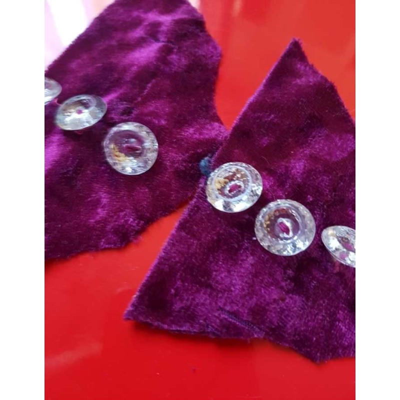 Ruhadíszek - gomb 6 db-os csomag Ruhadíszek - gomb 6 db-os csomag