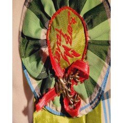 Bergfeuer zöld-fehér 3 részes népviseleti szett