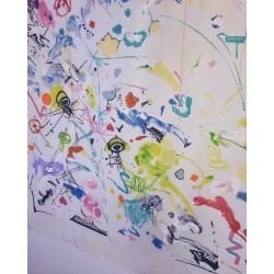 JEAN TINGUELY 1983  Kendő