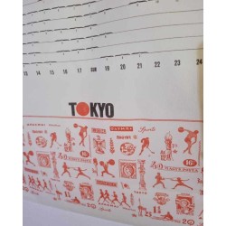 Vintage Kendő-TOKYO 1964 OLIMPIA