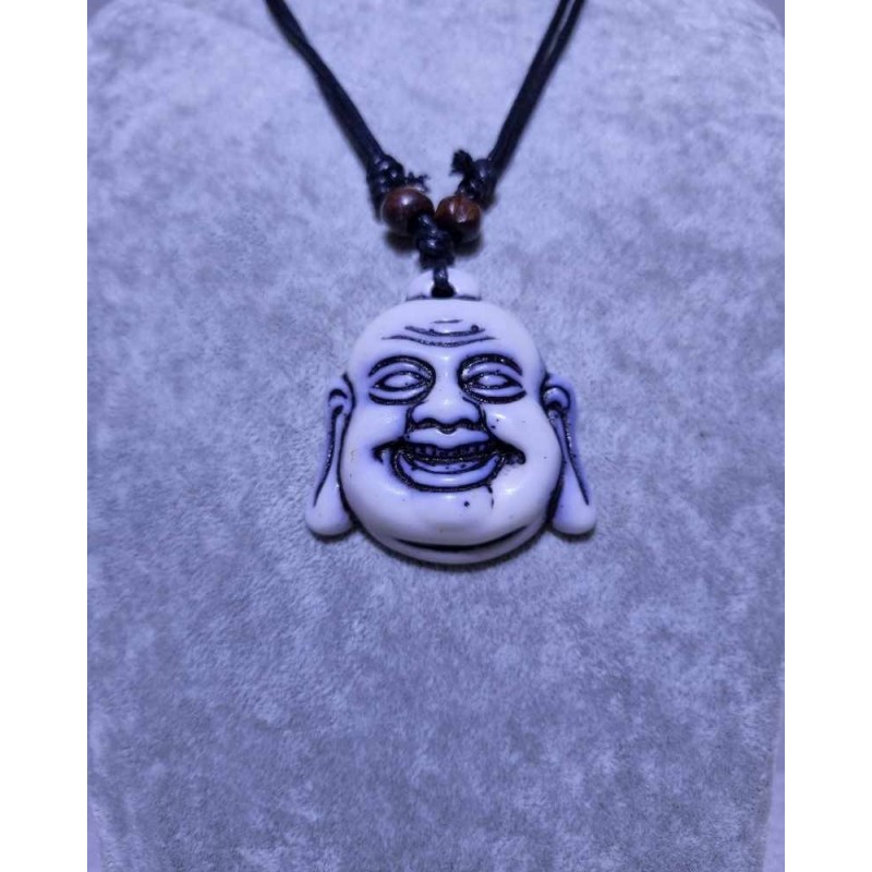 Állítható csomózású nyaklánc Buddha