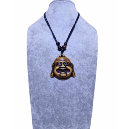 Állítható csomózású nyaklánc Buddha
