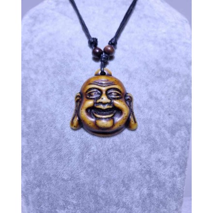 Állítható csomózású nyaklánc Buddha