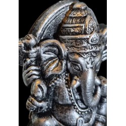 Ganesha szobor- EZÜST SZÍNŰ