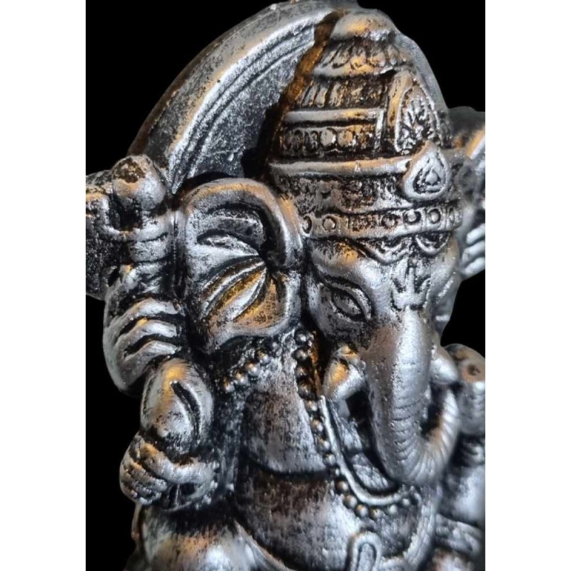 Ganesha szobor- EZÜST SZÍNŰ