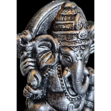 Ganesha szobor- EZÜST SZÍNŰ