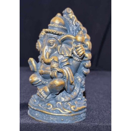 Ganesha szobor- BRONZ SZÍNŰ
