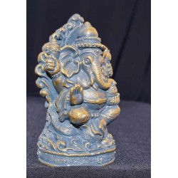 Ganesha szobor- BRONZ SZÍNŰ