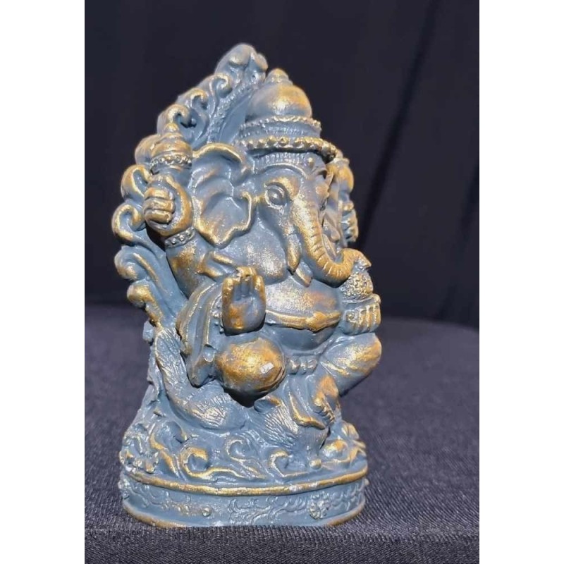 Ganesha szobor- BRONZ SZÍNŰ