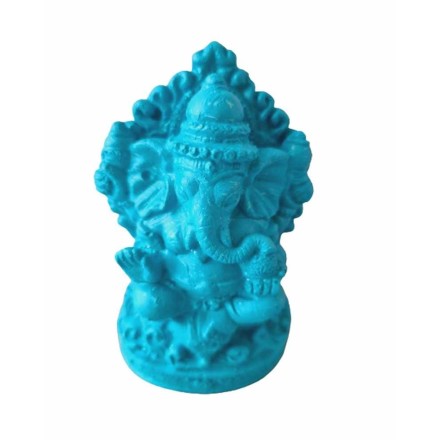 Ganesha szobor- Türkiz