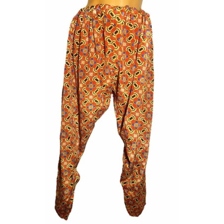 Színes mintás női nadrág