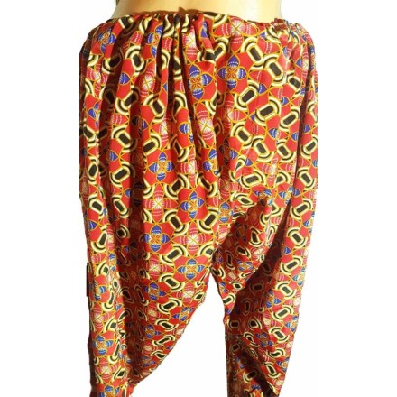 Színes mintás női nadrág