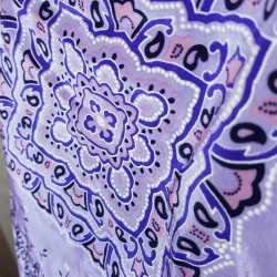 Bandanna selyem  kendő