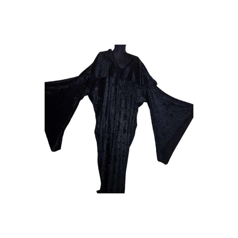 Indiai bársonyruha denevérujjakkal