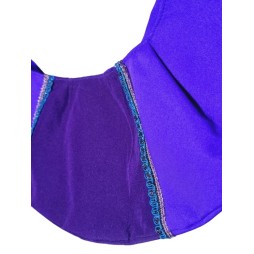 Indiai anyagból készített táska