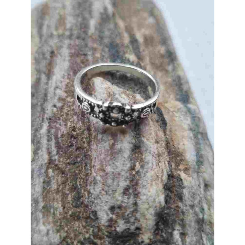 Tibeti ezüst  gyűrű