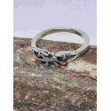 Tibeti ezüst gyűrű lovas