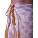 Indiai selyem szárong nadrág