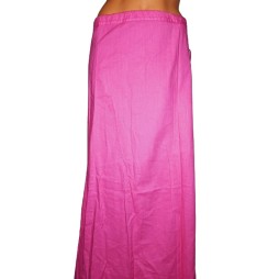 Pink pamut alsó szoknya