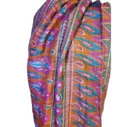 Mintás vászon női kendő