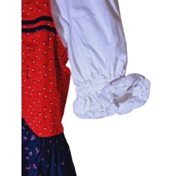 Népviseleti 2 részes gyerek lány pamut ruha és felső