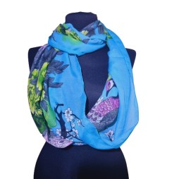 Pávás csodaszép körkendő