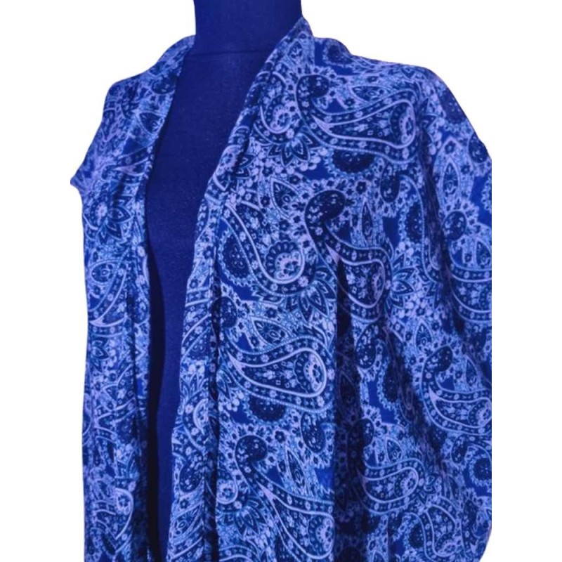 💙 Kék, mintás nyitott felső – könnyed és elegáns! 💙 Kék, mintás nyitott felső – könnyed és elegáns!