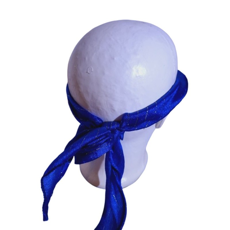 Hastáncos Fejkendő Tallérokkal – Kék 💙 Hastáncos Fejkendő Tallérokkal – Kék 💙