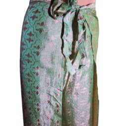 Szárong nadrág – elegancia és kényelem egyben -zöld-bronz Szárong nadrág – elegancia és kényelem egyben -zöld-bronz