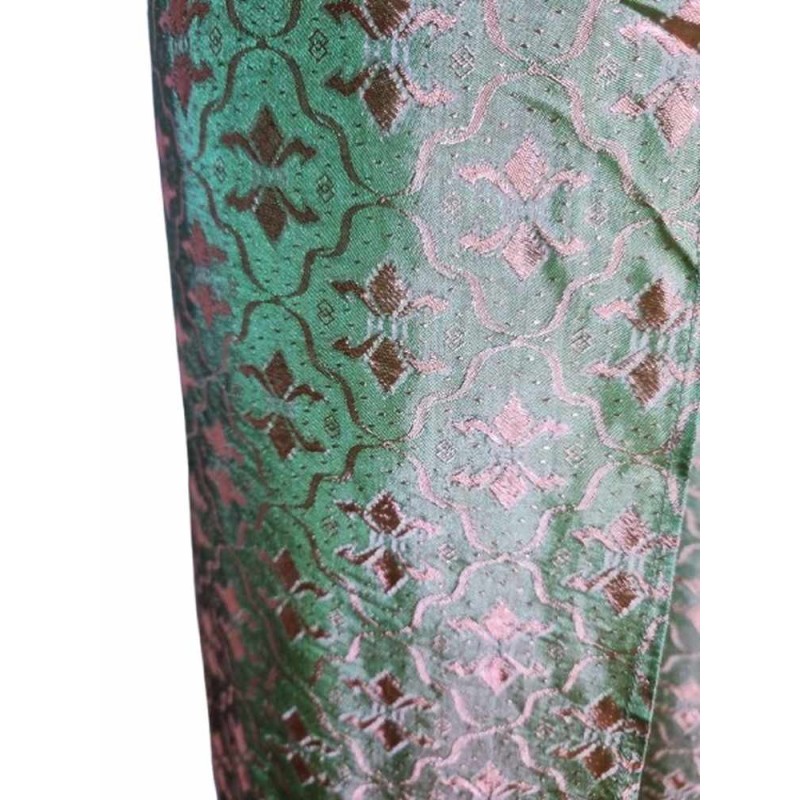 Szárong nadrág – elegancia és kényelem egyben -zöld-bronz Szárong nadrág – elegancia és kényelem egyben -zöld-bronz