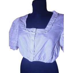 Női pamut népviseleti choli – hagyományos és elegáns Női pamut népviseleti choli – hagyományos és elegáns