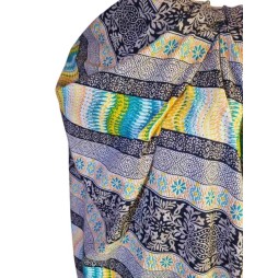 Indiai stílusú sokszínű pamut kendő – 92x238 cm Indiai stílusú sokszínű pamut kendő – 92x238 cm