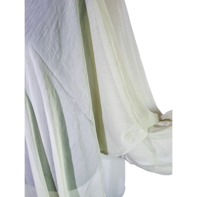 Alma zöld indiai taft kendő