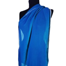 Lótuszlehelet – türkiz zöld muszlin kendő füstölős hangulathoz Lótuszlehelet – türkiz zöld muszlin kendő füstölős hangulathoz