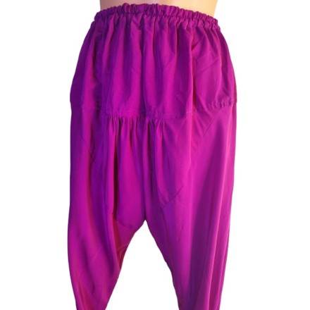 Indiai pink haremnadrág nőknek