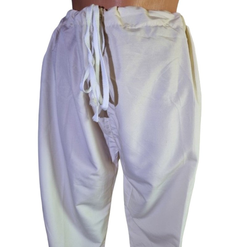 Krém színű férfi kevertszálas nadrág Krém színű férfi kevertszálas nadrág