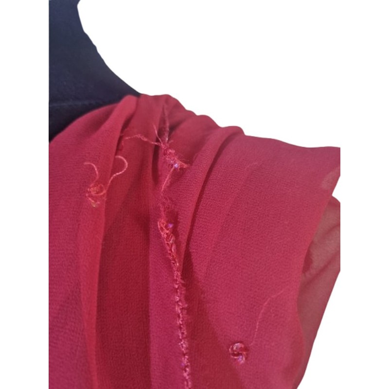 Piros köves muszlin kendő Piros köves muszlin kendő