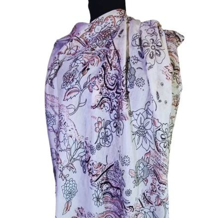 ATELIER GS virágos kendő