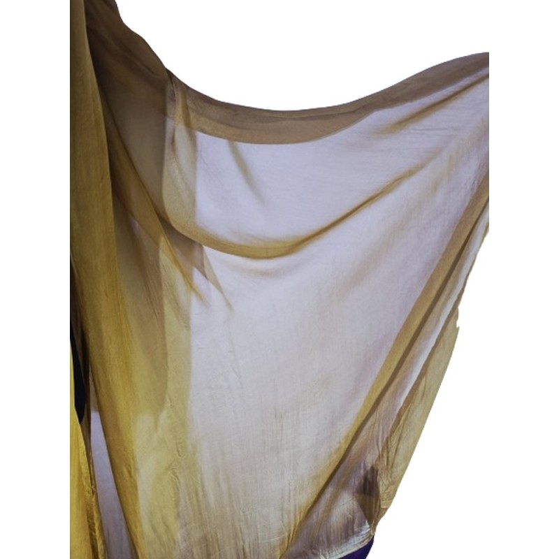 Indiai mustársárga muszlin kendő Indiai mustársárga muszlin kendő