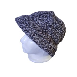 Meleg világosbarna női téli kalap Meleg világosbarna női téli kalap