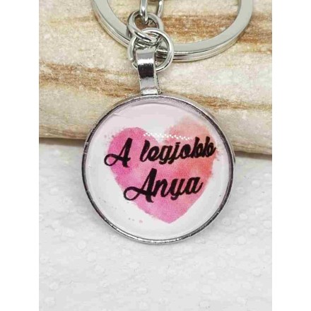 A legjobb anya kulcstartó