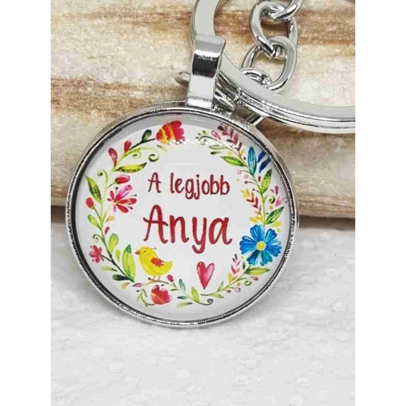 Legjobb anya kulcstartó ajándék Legjobb anya kulcstartó ajándék