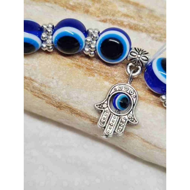 Hamsa szem bokalánc védelmező Hamsa szem bokalánc védelmező